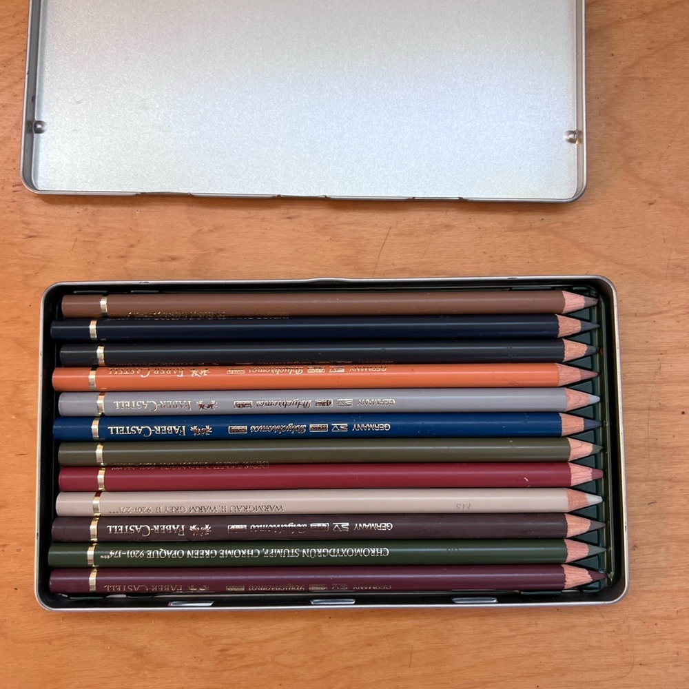Herman Miller Silver Metal pencil set and pencils *rare* - Picture 3 of 9